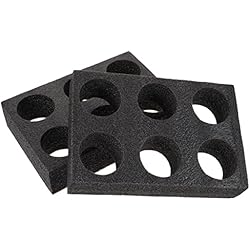 Zerodeko 2 Uds Portabebidas Portabebidas Portabebidas Reutilizable Portavasos de Café 6 Agujeros Bandeja para Llevar de Lana Perlada Portabebidas Soporte para Café Cerveza Bebida