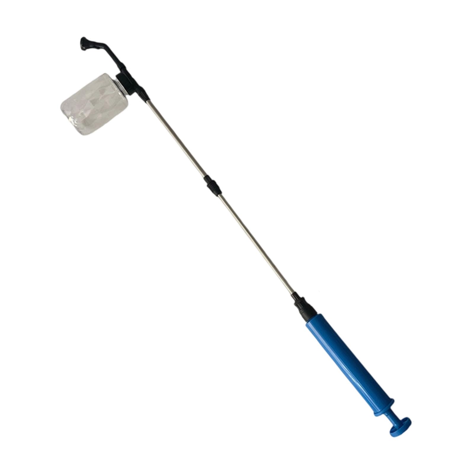 Powder Sprayed with Leakproof Design and Clear Container for Efficient Plant Pollination and Gardening Garden Powder Sprayer with Telescopic Rod