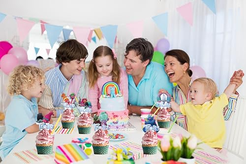 Qlqkhjh 24Pcs Cute Sprite Cake Toppers,Cute Sprite Birthday Party Supplies,Cute Sprite Party Decorations. thumb #4