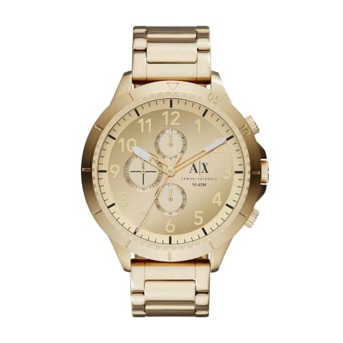Miniatura 4 de Armani Exchange Relojes de Hombre, Movimiento de Cuarzo cronógrafo y Caja de 50 mm con Correa de Acero Inoxidable