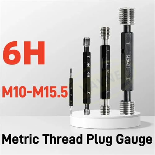 6H M10-15.5 Thread Gauge Metric Fine Plug Wholesale M10 .5M11M11. M12M12. M13M14 M15(M10X1.5-6H) miniatura 2