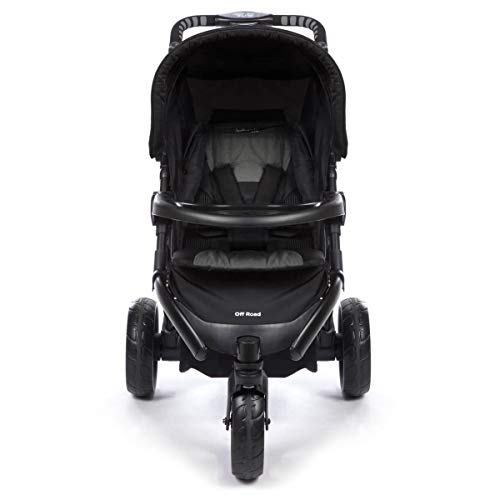 Travel System Off Road Duo Onyx Com Carrinho de Bebê + Bebê Conforto - Infanti