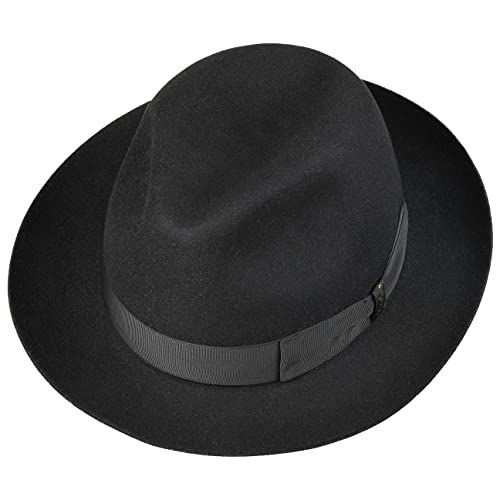 Borsalino Classic Fedora Hat #TOP1