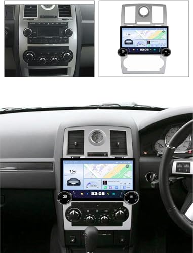 8core 2+32gb,YLOXFW Carro Stereo Android 14.0 Rádio para Ch-rysler 300C 2004-2011 Navegação GPS Sat