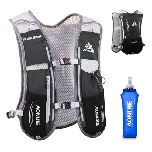 Image of TRIWONDER Hydration Running Vest Backpack, Lightweight Water Pack for Men Women Hydration Backpack for Trail Race, Hiking, Cycling, Climbing, Camping, Jogging, Marathon