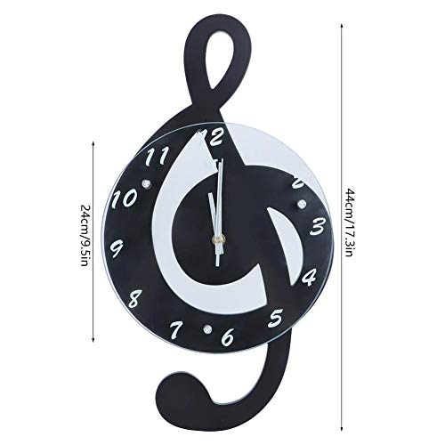 Atyhao Nota Musicale innovativa Orologio da Parete...