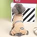 Izefia Hundemanteljacke Winddichter Kalter Wettermantel 4-Beine Warmer Hund Jumpsuit Winter Dicke Kleidung Schneesicherer Mantel Baumwolle Hundemantel für Kleine Hund Mittlere Hundekatze