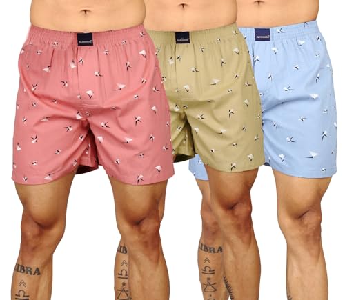 Image of Men's Pure Cotton Regular Printed Boxer