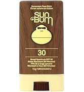 Sun Bum Premium Sunscreen Face Stick, SPF 30, Broad Spectrum UVA/UVB Protection, Paraben Free, Gl...