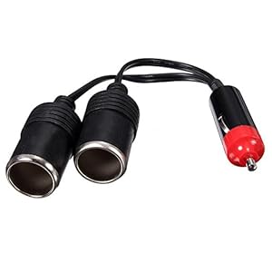 RETYLY twee-weg Socket 12 V Power DC auto sigaret aansteker oplader Splitter kabel
