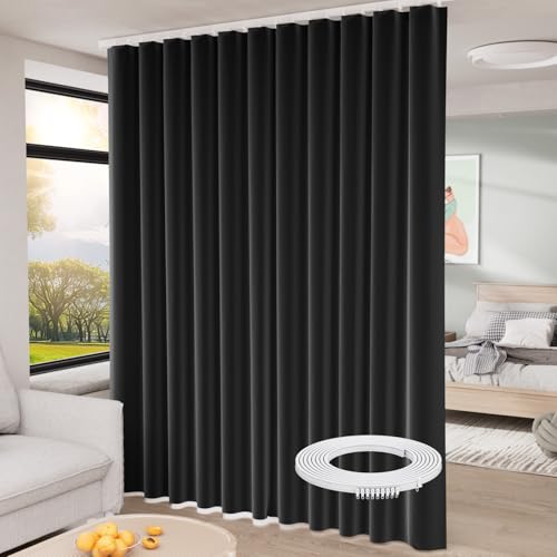 HOMSCREENER Room Divider with Track