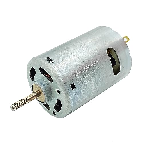 Moteur DC RS-540SF grand couple et arbre de moletage de 3.2mm