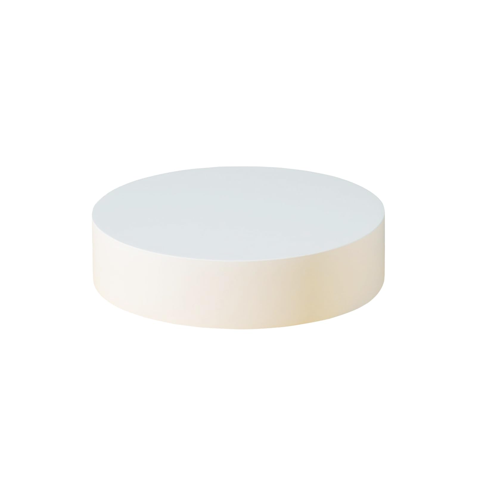 AYUWQZX Acrylic Polished Round Blocks, Acrylic Cylinder Display Block Diameter 20cm Heights 2-10cm(Height 5cm)