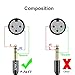 J&D XLR Female to 1/4 Inch 6.35mm TRS Stereo Jack Cable, XLR to Quarter inch Balanced Signal Interconnect Patch Cord for Speaker Condenser Mic Guitar Mixer AMP, 6 Feet