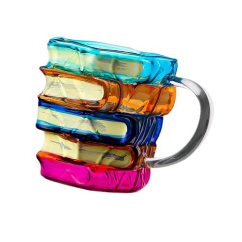 Image of Painted Book Mug Novelty Unique Coffee Mug for Writer Librarians Book Lovers | Ceramic Mug | Coffee Mug | Tea Mug
