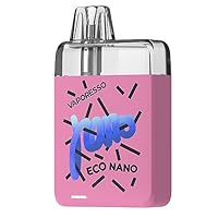 Original Vaporesso ECO Nano Pod Kit| 6ML MTL Starter Kit Built in 1000mAh  Battery with 0.8ohm 1.2ohm Cartridge reach to 13000 Puffs No Nicotine No  Liquid : Amazon.it: Elettronica