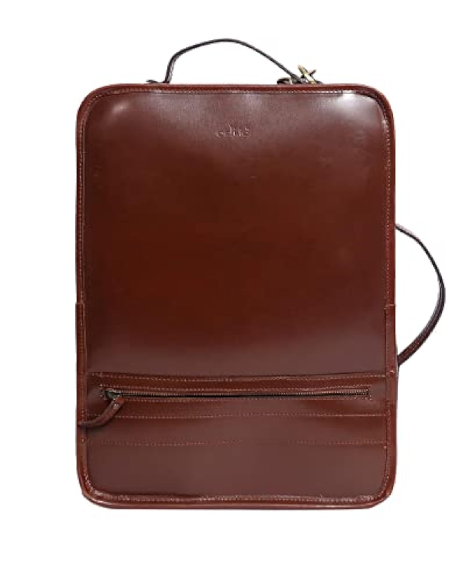 Premium Full-Grain Leather DSLR Camera Backpack