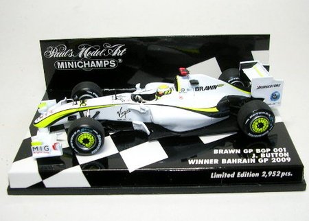Amazon | 【MINICHAMPS/ミニチャンプス】1/43 ブラウン GP メルセデス
