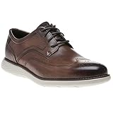 Textilfutter Rockport Herren Garett Wingtip Budapester/Brogue Schuhe Braun 44.5 EU