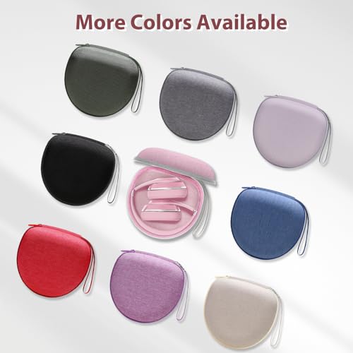 Image of Headphone Headset Case for Beats /JLab /Lorelei X8 /JBL /TOZO /BERIBES /Picun /KVIDIO Noise Cancelling Over-Ear Foldable Headphones (Pink)