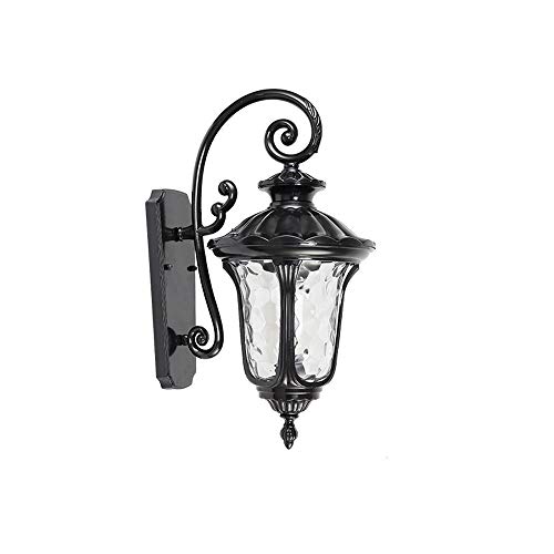 Lumière murale extérieure vintage en verre pour illuminer vos soirées sur la terrasse ou l'escalier