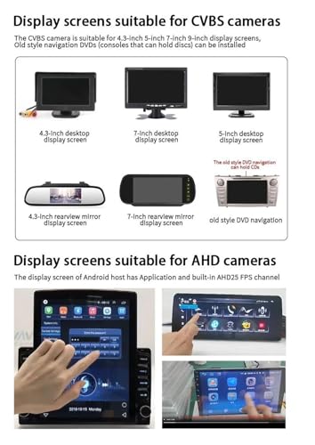 Caméra de recul AHD avec vision nocturne performante et feu stop - 3