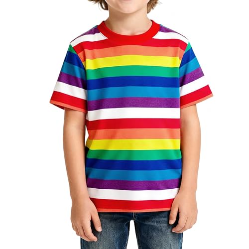 Image of Magic Park 6M-14Y Baby Short Long Sleeve Tee Tops Toddler T-Shirt Kids Solid Color Shirts Boys Girls Casual Blouse