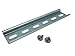 Electrodepot 30 Amp 3 Pole Contactor, 110-120V Coil, Motor Load 32A, Lighting 40A, 50A Bundle with Slotted Steel Zinc Plated DIN Rail, 35 Millimeters x 6 Inches – 1 Piece with 2 Number 10 Screws