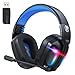 Fachixy 「2024 New」 FC300 Wireless Gaming Headset - Verlustfrei 2,4 GHz & Bluetooth - 50 Std. Akku, 50-mm-Treiber, Coole RGB-Lichter, Spatial Audio - Für PC, PS5, PS4, Mac, Switch, Blau MI 4 günstig Kaufen-Fachixy 「2024 New」 FC300 Wireless Gaming Headset - Verlustfrei 2,4 GHz & Bluetooth - 50 Std. Akku, 50-mm-Treiber, Coole RGB-Lichter, Spatial Audio - Für PC, PS5, PS4, Mac, Switch, Blau
