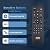 NH000UD NH001UD Replacement Remote Control Compatible with Emerson Sylvania TV: LC401EM3F LC320EM3F RLC370EM2 LC370EM2 RLC320EM2F RLC320EM2 LC401EM2F LC401EM2 LC320EM2F LC320EM2 LC320EM1F LC320EM1