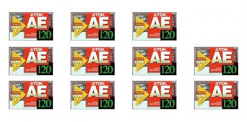 Amazon.co.jp: TDK 11本セット カセットテープ AE-120X11F 120分