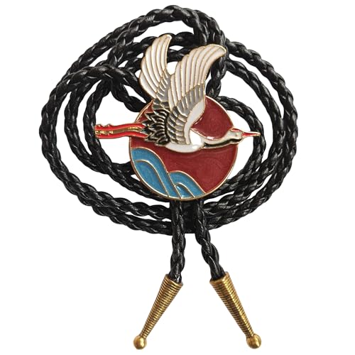 Image of Animal & Plant Bola Tie Bolo Tie Wedding Necklace for Men Women Groomsmen Western Cowboy Necktie