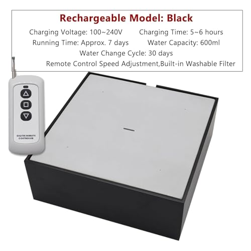 Fuente automática de agua para gatos con filtro y 600ml miniatura 7