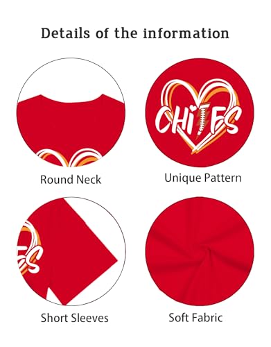 in My Game Day Era Shirts Womens Oversized Game Day Tshirt Football Season Fans Tee Tops4