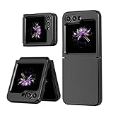 Taneny for Samsung Galaxy Z Flip 7 FE/Galaxy Z Flip 6 Case with Hinge Protection, Shockproof Drop Proof Full Body Protective Slim Cover Protective Case for Galaxy Z Flip7 FE/Z Flip6 (Black)
