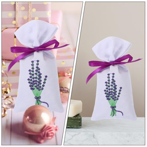 Ipetboom 9pcs Bolsas de Sachet Lavanda Portátiles miniatura 5