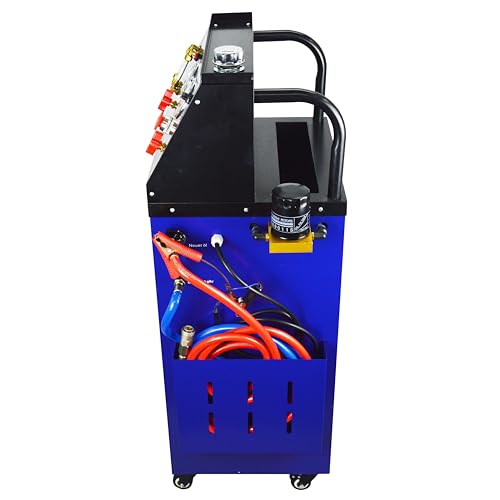 IntXanth Transmission Fluid Oil Exchange Flush Cleaning Machine Oil Changer Automatic 12V DC Blue