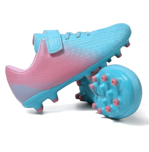 Kids Soccer Cleats Boys Girls Football Cleats Outdoor Indoor Soccer Shoes AG TF