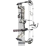 Archery Compound Bow Set 20-70 LBS, Draw Length 19'-31', up...