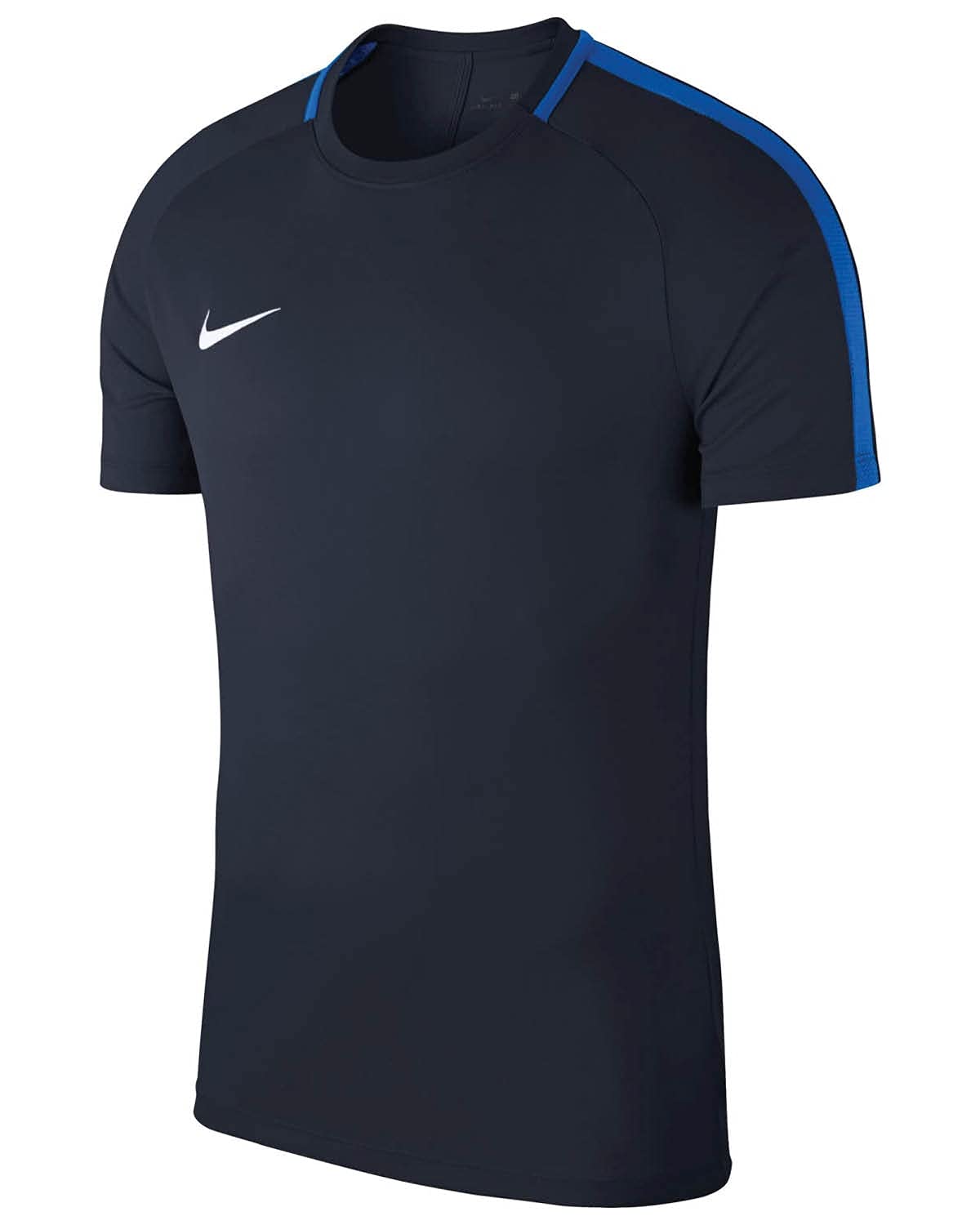 Nike Kids Dry Academy 18 Short Sleeve Top - Obsidian/Royal Blue/White, Small, Obsidian/Royal Blue/(White)