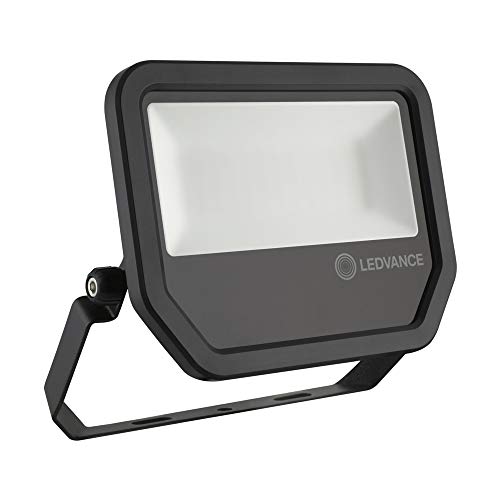 LEDVANCE LED-Scheinwerfer GEN 3 Schwarz 50W 5500lm 100D - 830 Warmweiß | IP65 - Symmetrisch - Ersatz für 100W