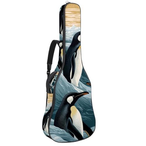 Sac pour guitare acoustique housse étanche 104,7 cm avec poches de rangement