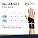 Copper Compression Advanced Wrist Brace - Copper Infused Adjustable Orthopedic Support Splint for Pain, Carpal Tunnel, Arthritis, Tennis Elbow, Tendinitis, RSI, Ganglion Cyst for Men Women Right L/XL