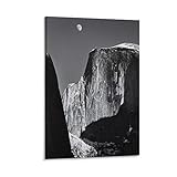 Ansel Adams - Moon Over Half Dome Poster Decorative Painting Canvas Wall Art Living Room Posters Bedroom Painting 12x18inch(30x45cm)