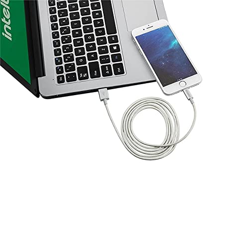 Cabo Lightning em nylon 1,5 m EUAL 15NB Branco Intelbras