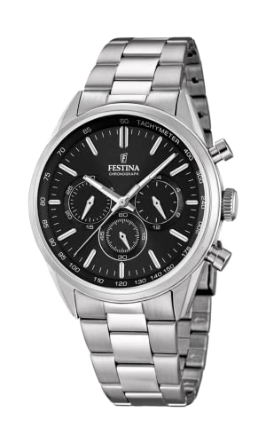 Festina Reloj Cronógrafo Para Hombre De Cuarzo Con Correa En Acero Inoxidable F16820 4 Festina Reloj Cronógrafo Para Hombre De Cuarzo Con Correa En Acero Inoxidable F16820 4