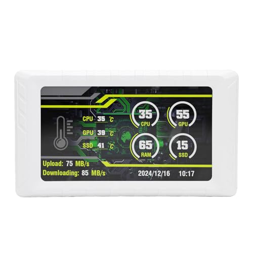 Monitor secundario de 5 pulgadas para PC con temas personalizados panel USB C Jectse