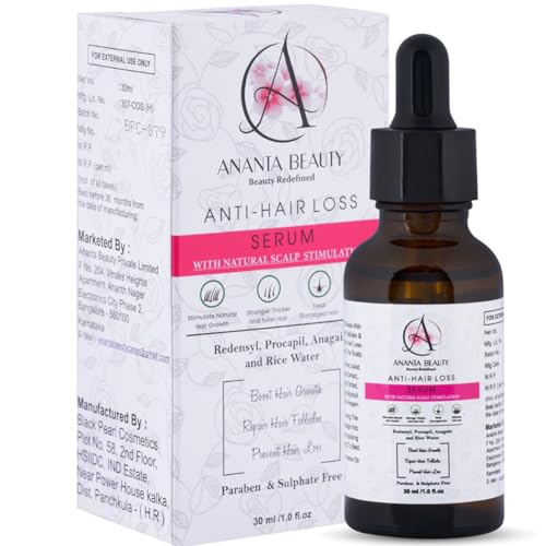 Image of Anti Hair Loss Serum for Hair Growth & Regrowth with Redensyl 3%, Anagain 4%, Procapil 1% & Follicusan 3% | Hair Fall Control Treatment, Thicker & Stronger Hair | For Men & Women | Paraben-Free | 30ml