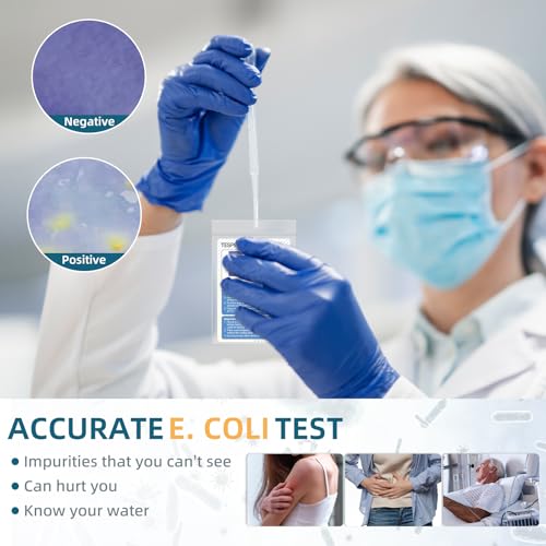 Water Testing Kit - 19 Indicators, 102 Strips - Drinking Water Test Kit with Escherichia coli, Hardness, Lead, Iron, Copper
