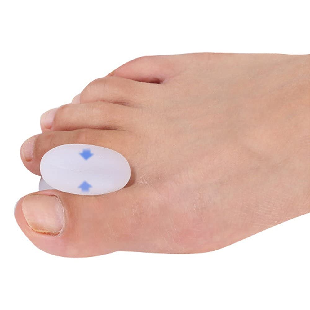 Pedimend originale gel Big Toe separatori crocette – (2PAIRS – 4pcs) | alleviare dolori dovuti a calli | alluce valgo sollievo dal dolore per uomini e donne | protegge riallineando & Moisturises